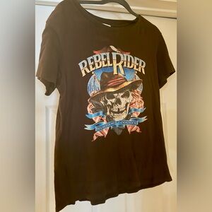 VEUC Spell  Rebel Rider Biker Tee